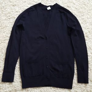J. Crew Glass Button Cardigan